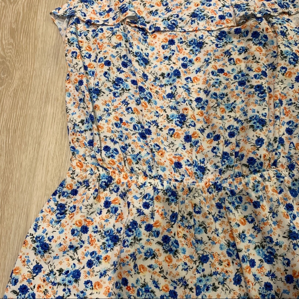 FLORAL ROMPER - Picture 3 of 4